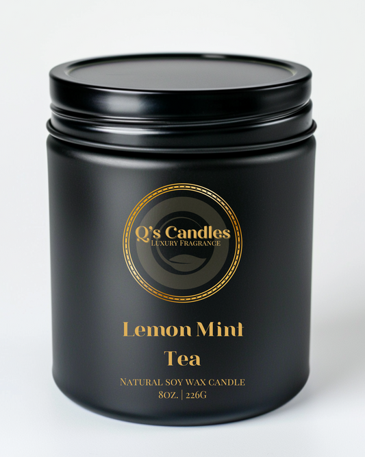8 oz. Lemon Mint Tea Candle