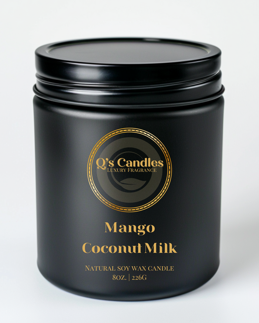 8 oz. Mango & Coconut Milk Candle